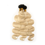 Body Wave Human Hair #1b613 Blonde Bundles (100grams)