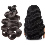 3 Bundle Deals Body Wave Virgin Human Hair Natural Black