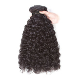 Natural Curly Virgin Human Hair Natural Black Bundles (100 grams)