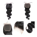 Body Wave 5x5 Human Hair Natural Black HD Lace Closure