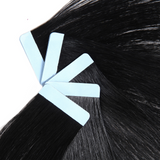 Straight Virgin Human Hair  Tape In Natural Black (20pcs/50grams)